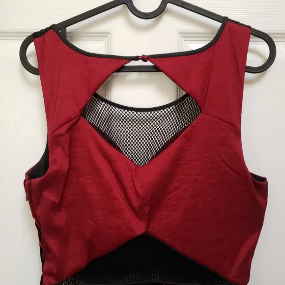 DC Comics Hot Topic Red Black Harley Quinn Formal Prom Party Dress Cospl… - Picture 6 of 9